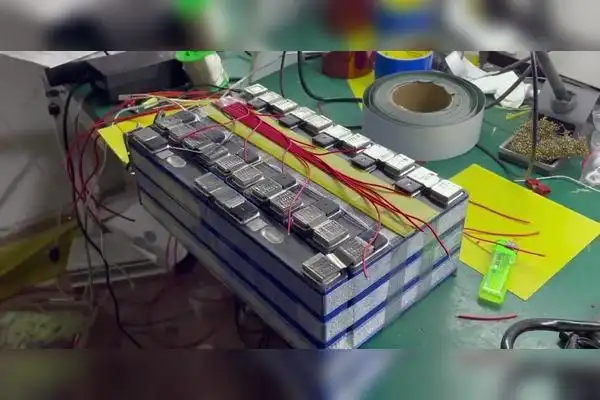 宁德时代大单体48伏50安锂电池制作全过程