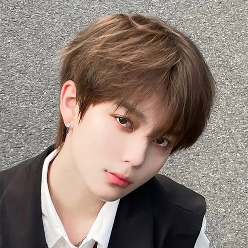 clcey假发男短发韩版帅气男士仿真中性假发套男生齐碎刘海自然头套式