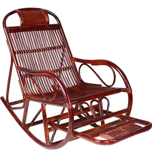 印尼植物真藤椅藤摇椅休闲老人椅摇摆椅睡椅午休椅逍遥椅休闲椅