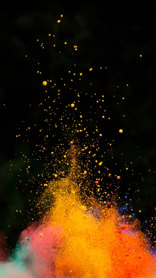 炫酷粉末黑色h5背景素材