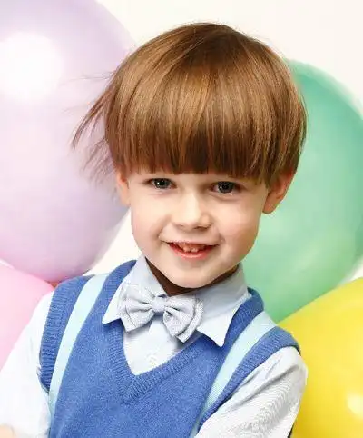 男宝宝帅气短发 男宝宝bobo头(2)_发型师姐