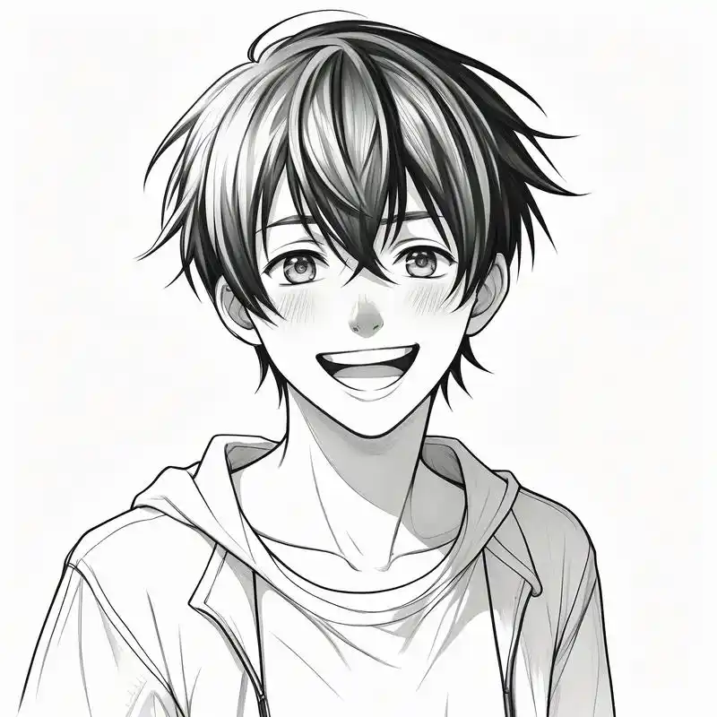 99这里有一波超酷的黑白动漫男生头像,是不是瞬间点燃了你的二次元