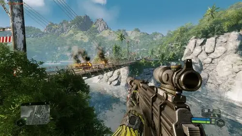 孤岛危机高清版ps4版更新中文字幕