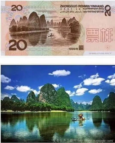 人民币背面的景点大整理 你认识几个