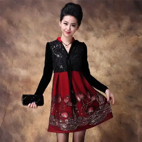 冬天有缤纷的色彩,我们不会单一,特别推荐大码女装