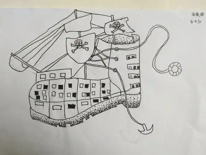 大头鞋创意联想