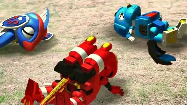 《快乐酷宝》金刚猩真是太强大了,怎料三个正义酷宝都不是它的对手