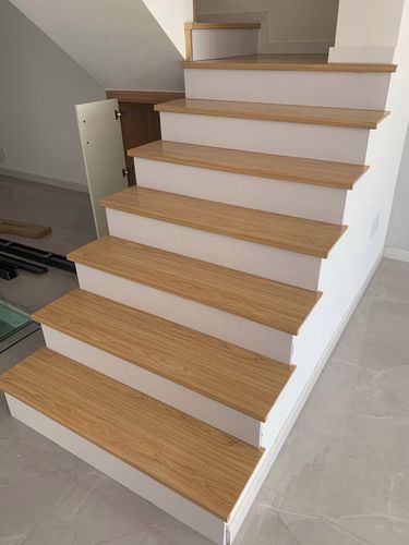 楼梯复合踏步实木多层工程定制阁楼复式别墅楼梯踏步板