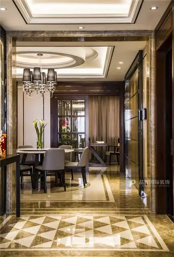 郑州品界设计丨普罗旺世204平层港式风格装修设计案例