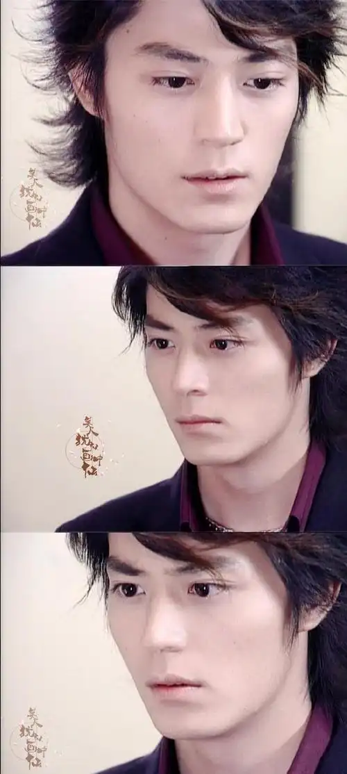 当年,霍建华的美貌是靠睫毛撑起来的吧?