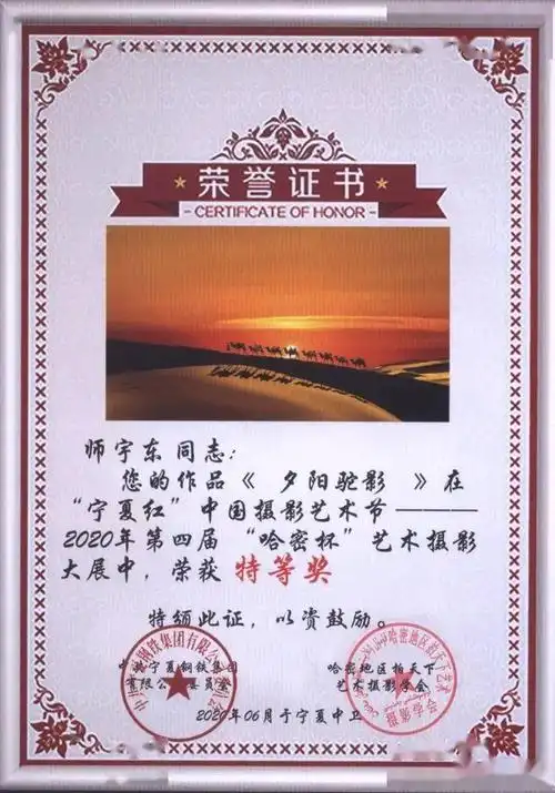 50名(只发电子证书)精选部分获奖作品特等奖2020宁夏红中国摄影艺术节
