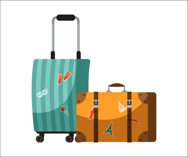 卡通 行李箱图片
