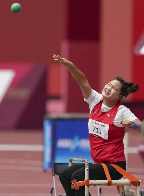 当日, 在东京残奥会女子