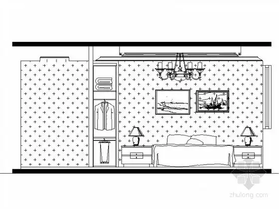 [南昌]现代简欧四室两厅室内装修施工图-住宅装修-筑龙室内设计论坛