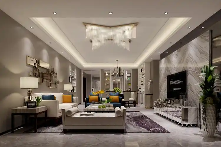 简约 所在城市 深圳市 案例面积 170㎡ 装修预算 18万 设计说明: 客厅