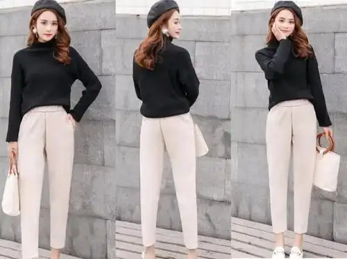 萝卜裤的设计不香么?穿上一次就爱上