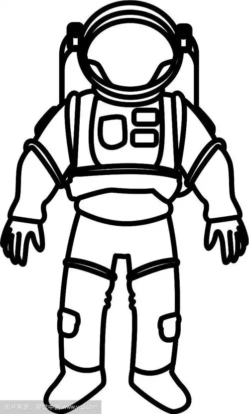 太空服头盔保护宇航员