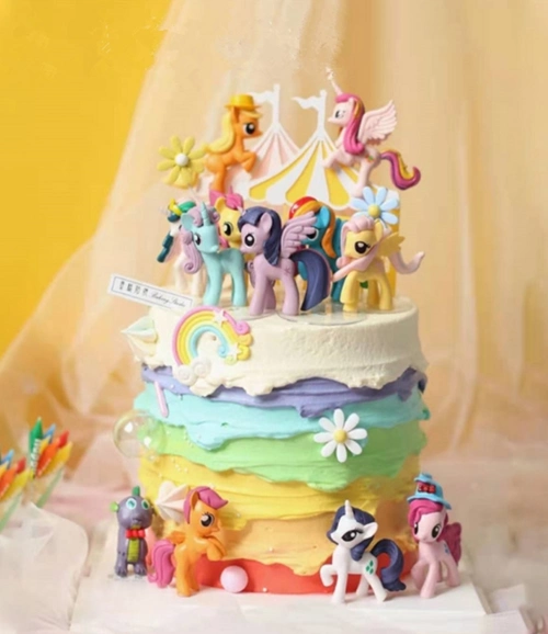 小马宝莉蛋糕摆件