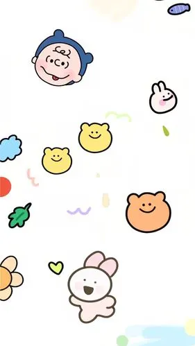 少女心壁纸 - 插画 素材 ins 韩系 可爱 简约 手绘 动漫 锁屏 屏保