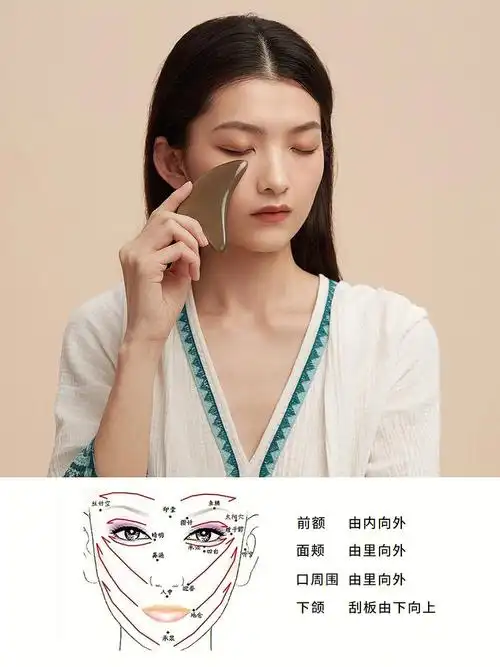 面部刮痧的好处很多,可以打通经络,气血运行不畅等现象具有改善作用.