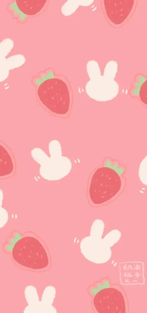 粉色可爱 ins超清壁纸图_手机壁纸_动漫卡通手机壁纸_我要个性网