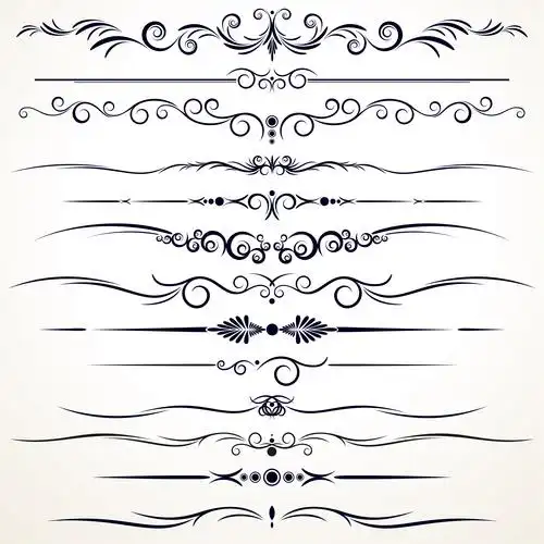 欧式花纹边框矢量素材下载(图片id:379149)_-花纹花边-矢量素材_ 集图