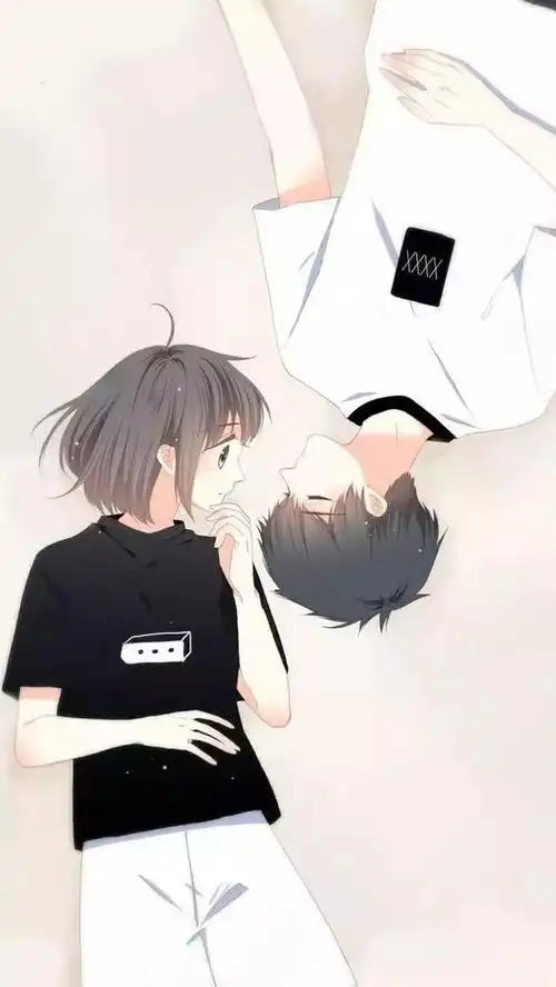 漫画怦然心动高清图片壁纸头像情侣可用哦我喜欢你