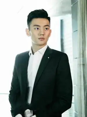 西装,搭配一款无刘海的大背头发型,个性帅气型男范,2016年最新短发