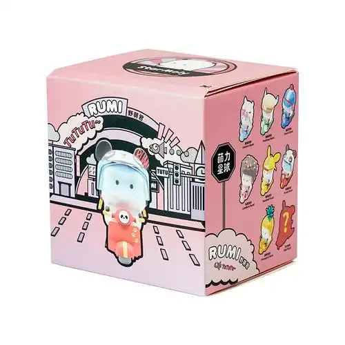 萌力星球tutu突突车盲盒野萌君可爱玩具少女手办潮玩桌面摆件礼物