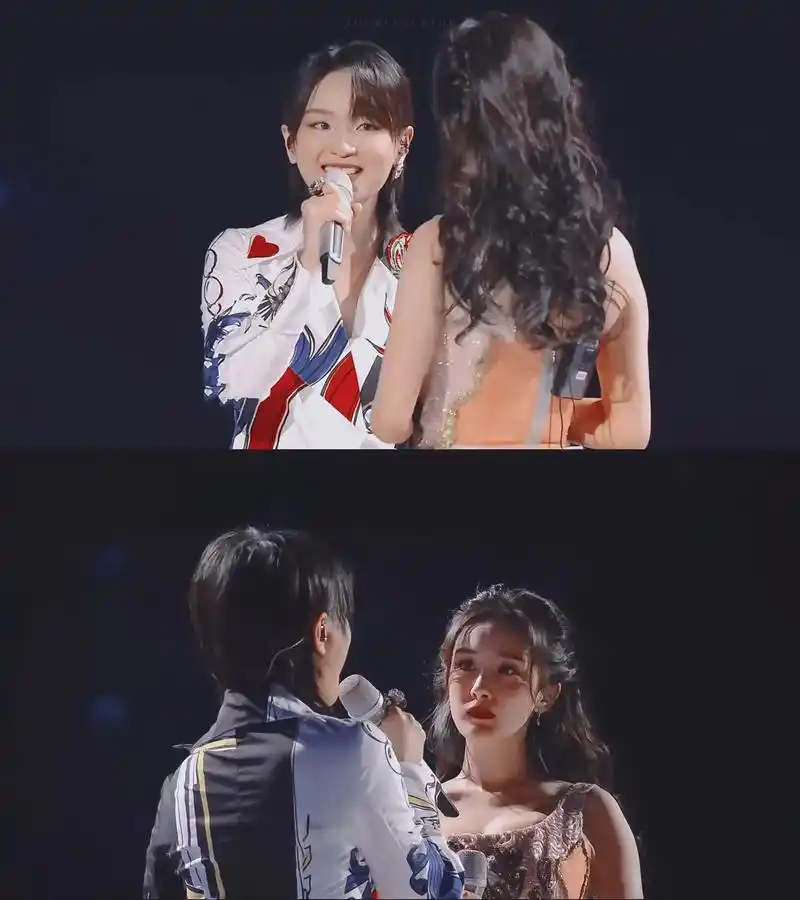 周笔畅 #杨幂 笔幂友谊长存,手机里居然存了这么多合照! - 抖音