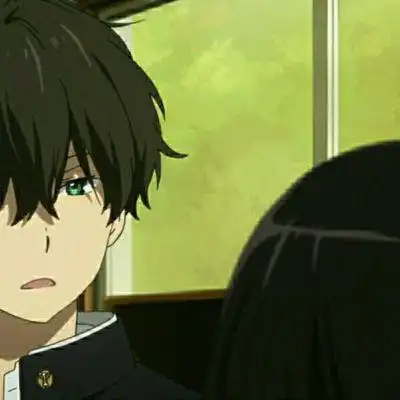 冰菓自己截的图,除了情头还有单张_卡通动漫头像_我要个性网