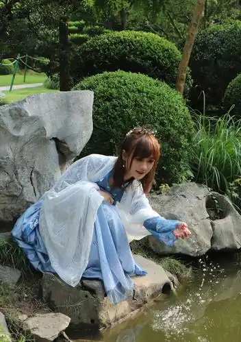 古装人像实景摆拍--桂林公园 摄影: 汤毅勇
