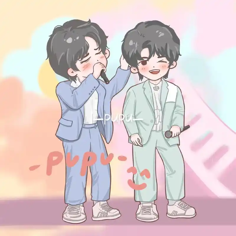 文轩 #世界上的另一个我 #宋亚轩 #刘耀文#我的随手画  - 抖音