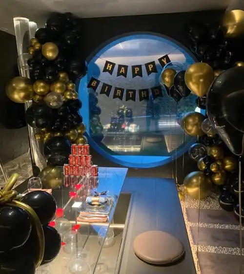 男生生日宴布置