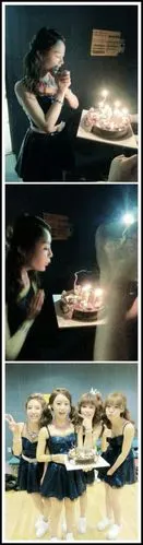 【2013.05.05】【明星】secret宋智恩,待机室中生日蛋糕许愿