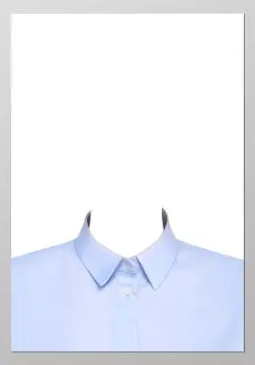 女士西装证件照模板清新自然