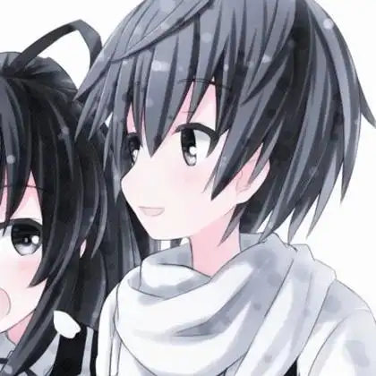 真爱一左一右清纯动漫情头图片_情侣动漫头像_头像屋