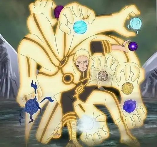 《火影忍者》六道鸣人帅气照片欣赏,果断用来当手机屏保