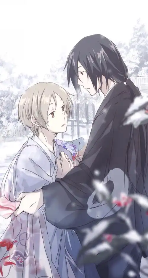 动漫 壁纸 插画 二次元 同人 夏目友人帐 的场静司x夏目贵志