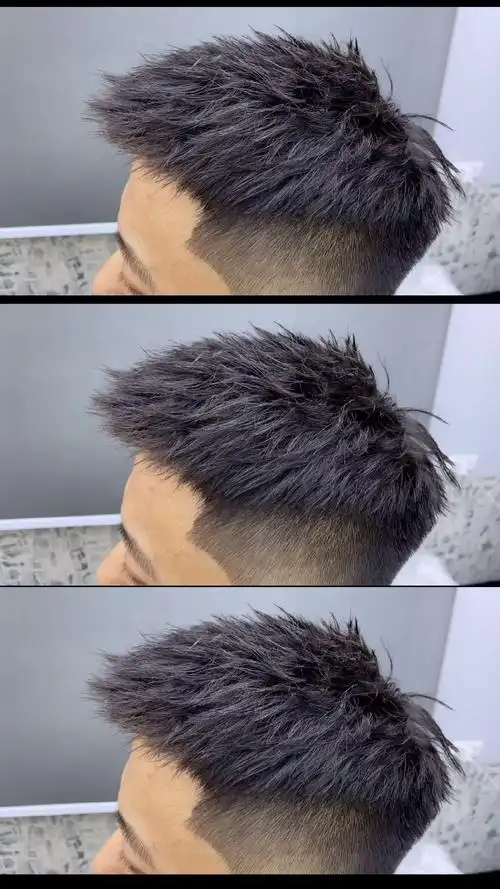 锡跟烫介于之锡纸烫摩根烫的结合不像锡纸烫那么炸比摩根烫好打理