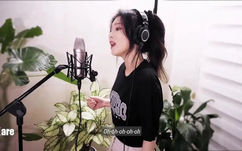 【音乐分享】侧颜马尾女神 翻唱lp - lost on you