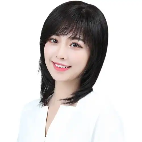 假发女中长发真发波波头齐斜碎刘海真人发丝整顶假发