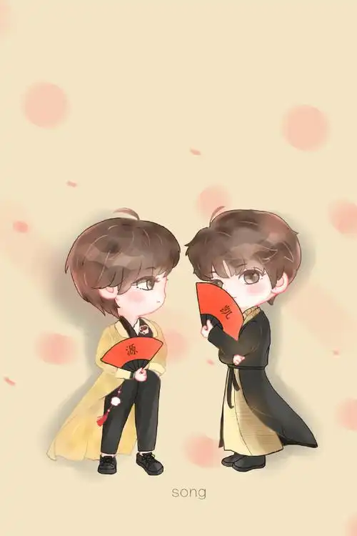 凯源[超话]# 两位国风美少年[可爱] 来自松松子xxd - 微博