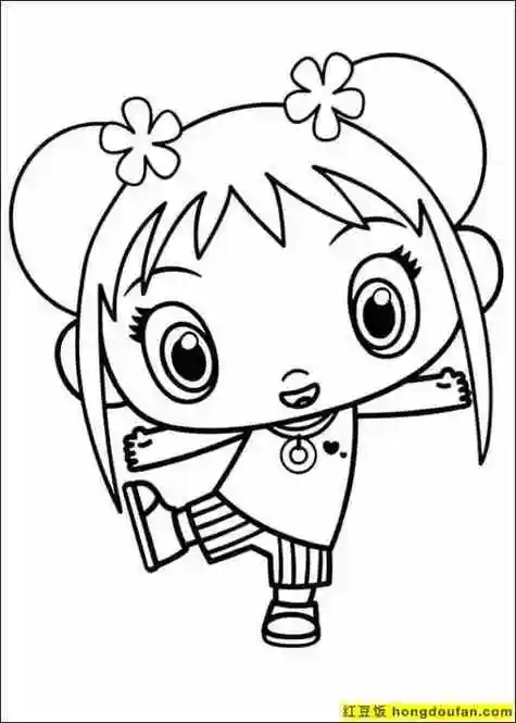 可爱的小女孩卡通人物小卡通简笔画小女孩卡通简笔画小女孩人头小女孩