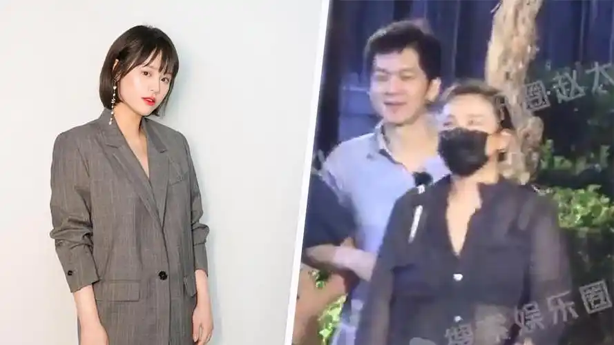 颜值变化大马思纯近况身材发福和男友张哲轩感情稳定有说有笑