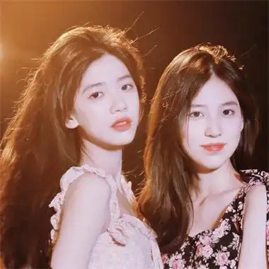 唯美闺蜜头像仙气二人网图女生闺蜜头像可爱真人