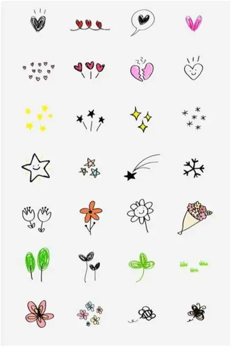 简单又好看的小图案简单又好看的小图案简笔画2022已更新今日图集