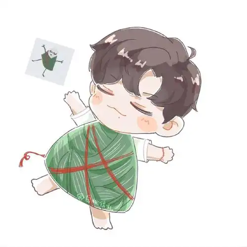 肖战画的端午粽子##肖战