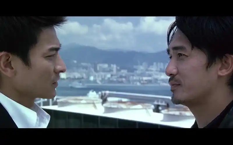 【4k】【无间道】天台经典配音消音片段 | 配音素材 | 电影片段