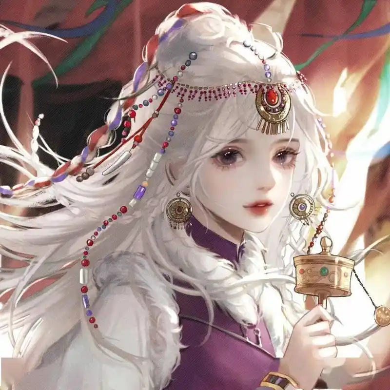 动漫女生头像精美绝伦的古风女生头像